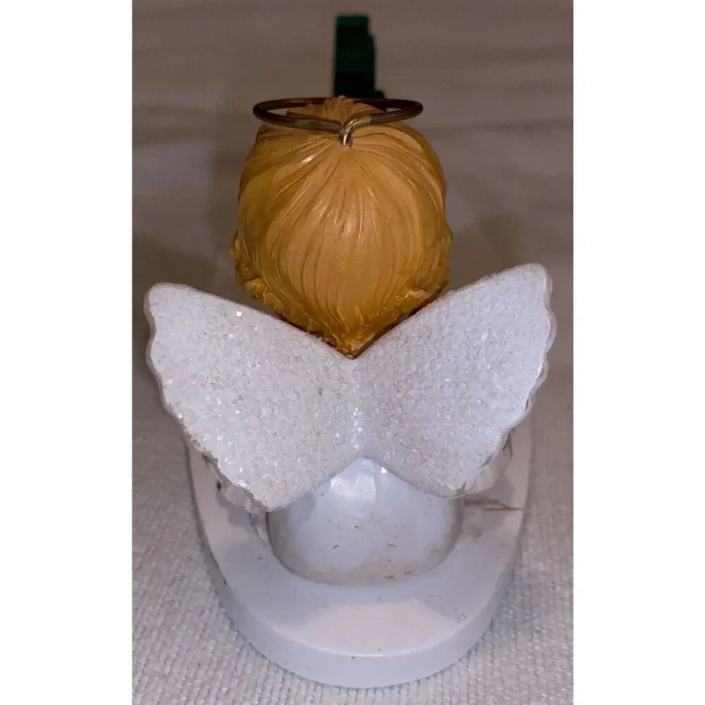 Vintage Morehead Holly Babes Joyful Angel Teddy Bear Home Decor Christmas Winter